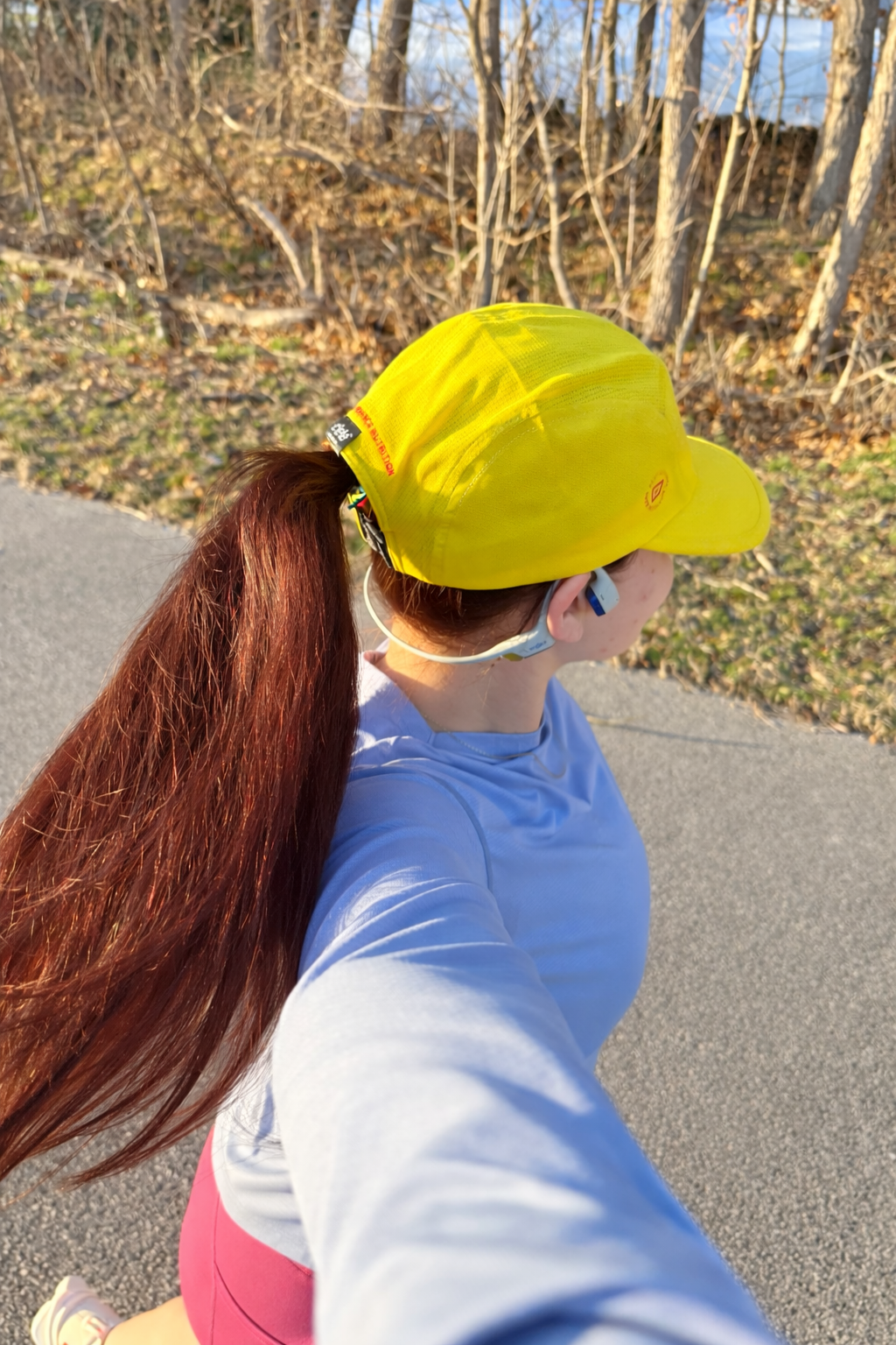 Running during the Wednesday progression run in Chicago half marathon training week 4