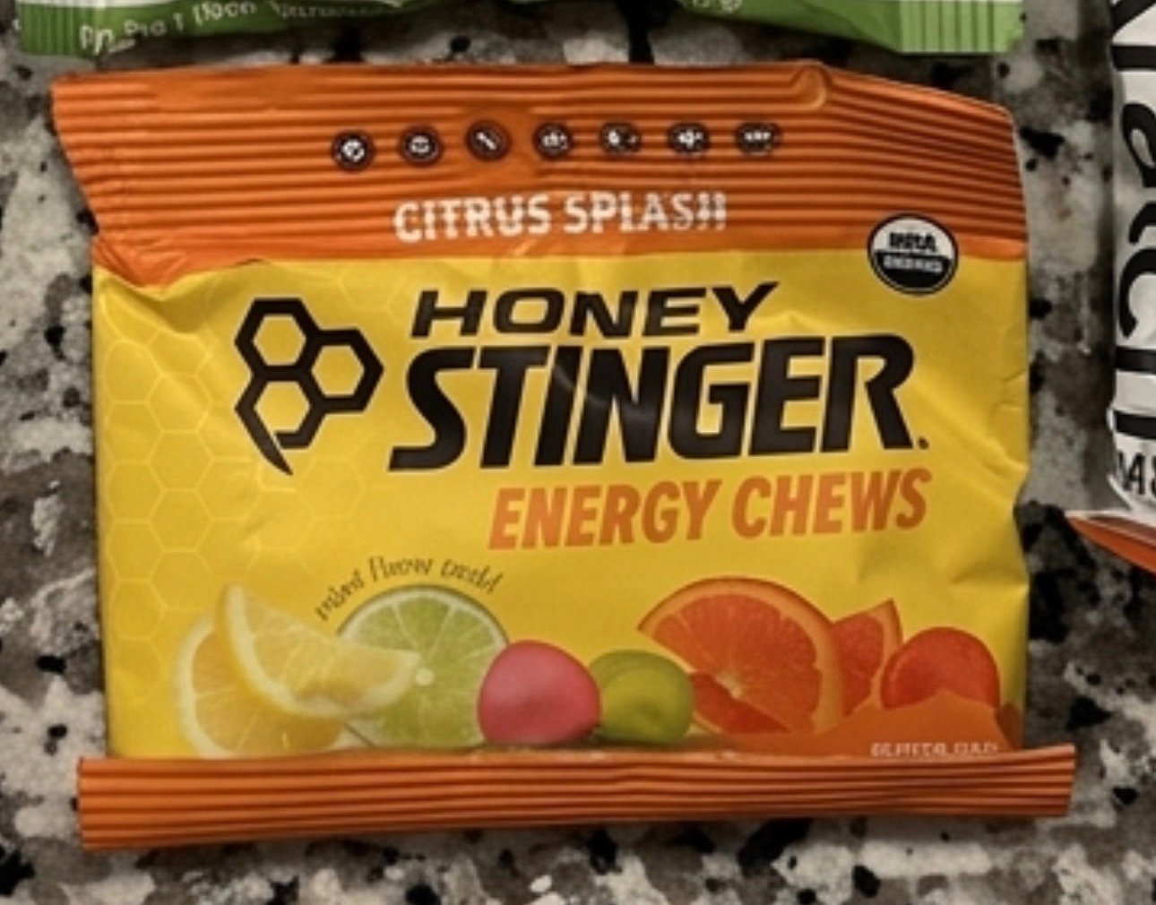 Honey Stinger Organic Energy Chews Citrus Splash