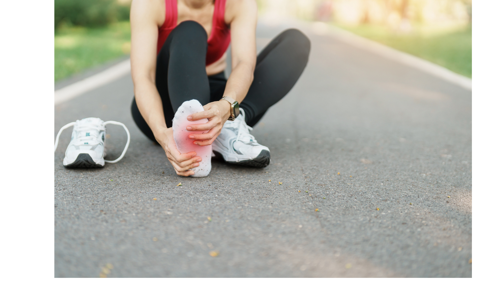 plantar fasciitis heel pain illustration