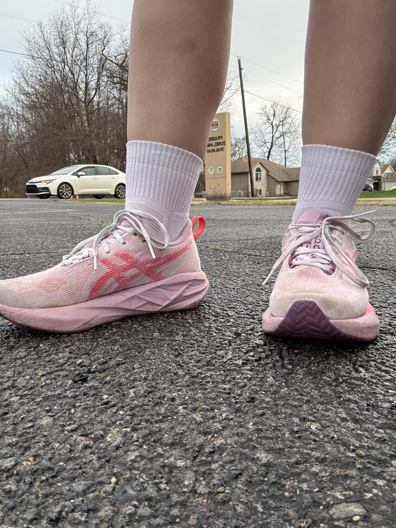 DANISH ENDURANCE running socks on a spring run