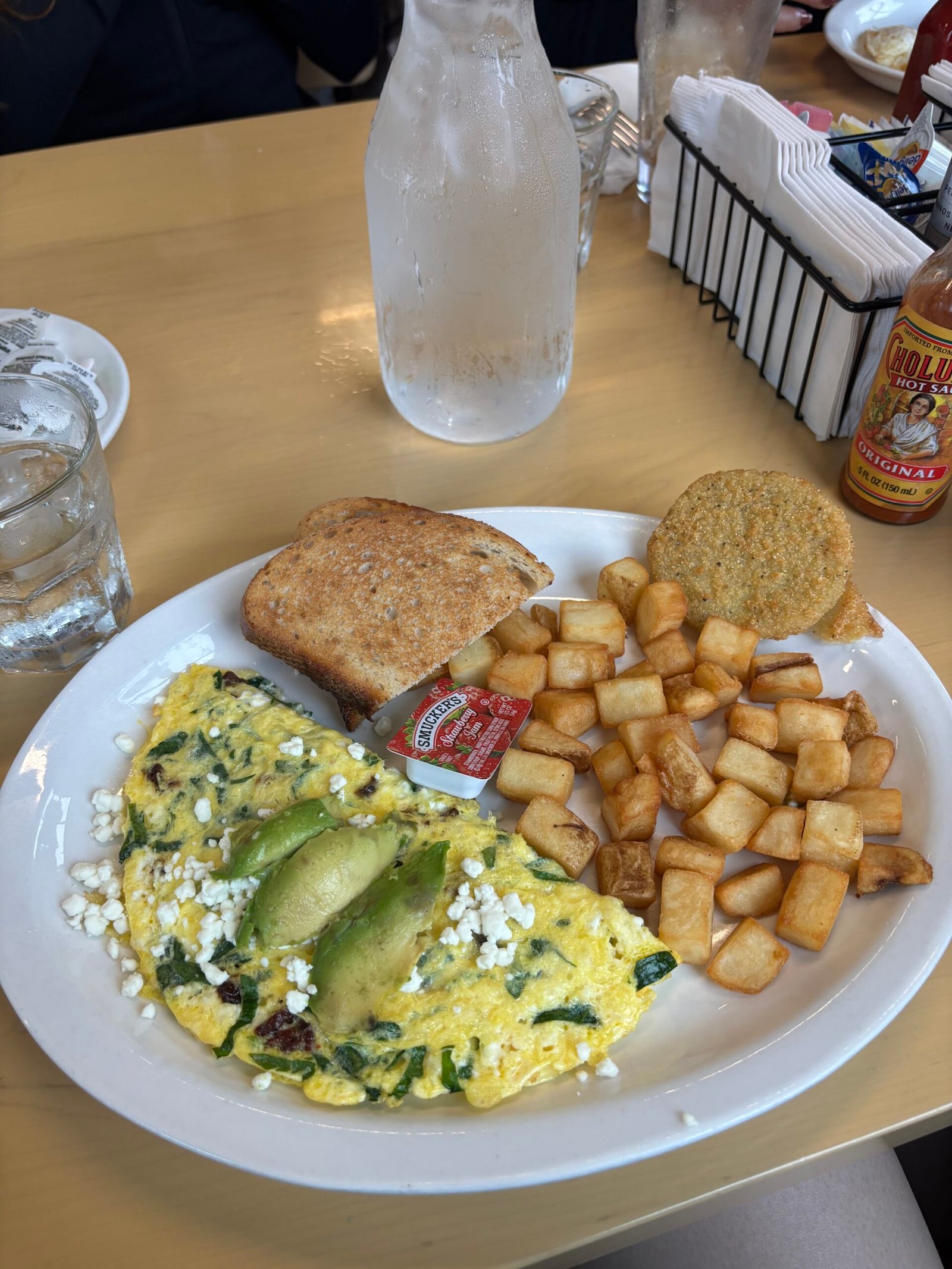 Post-race breakfast after the Ringing in the Spring 5K