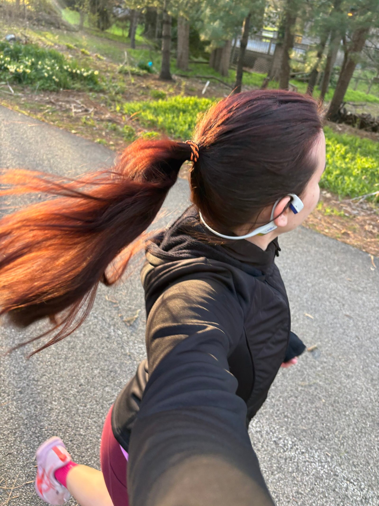 Running outside during Chicago half marathon training week 7