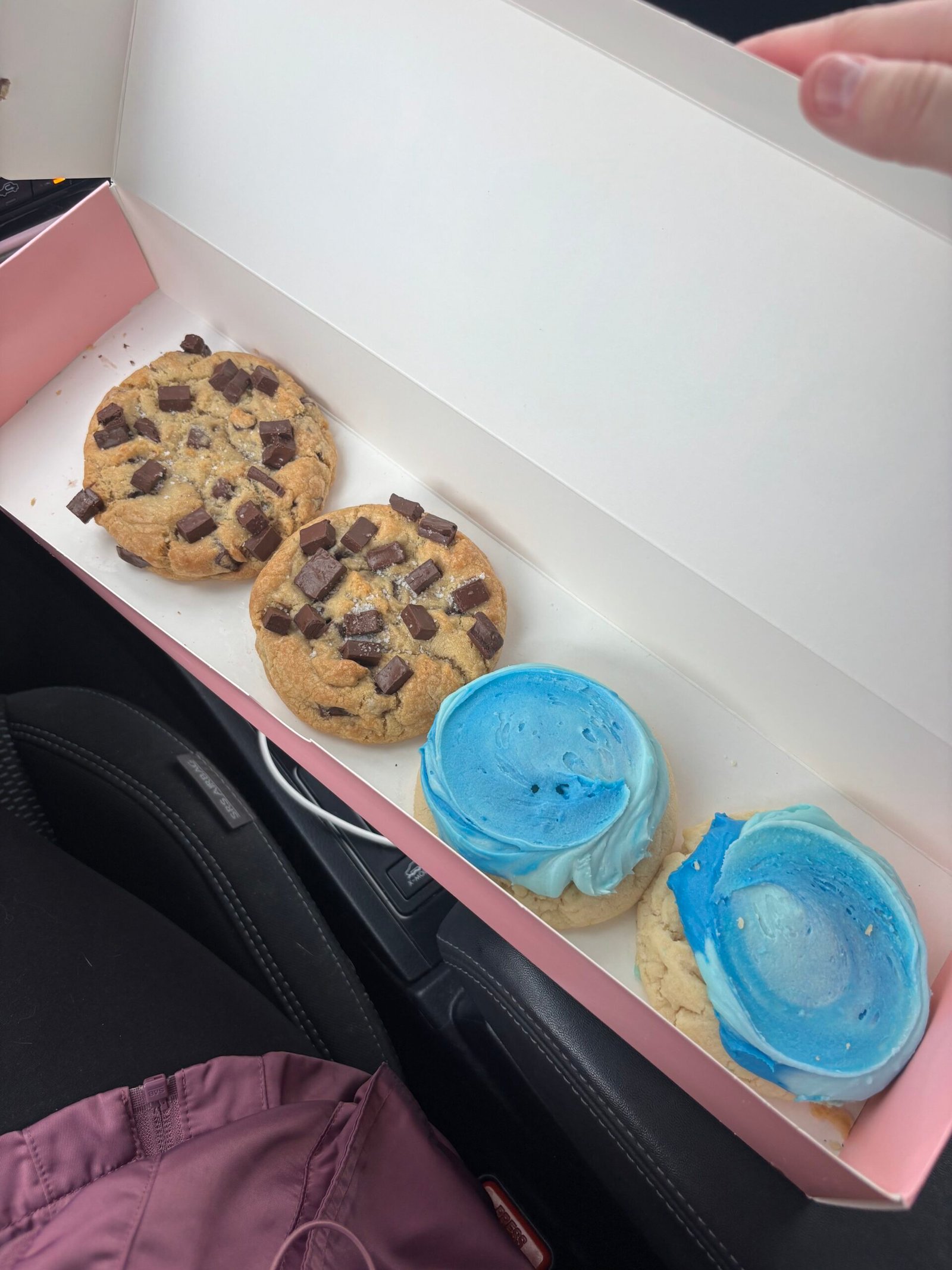 Cookies as a pick me up during a hard training week