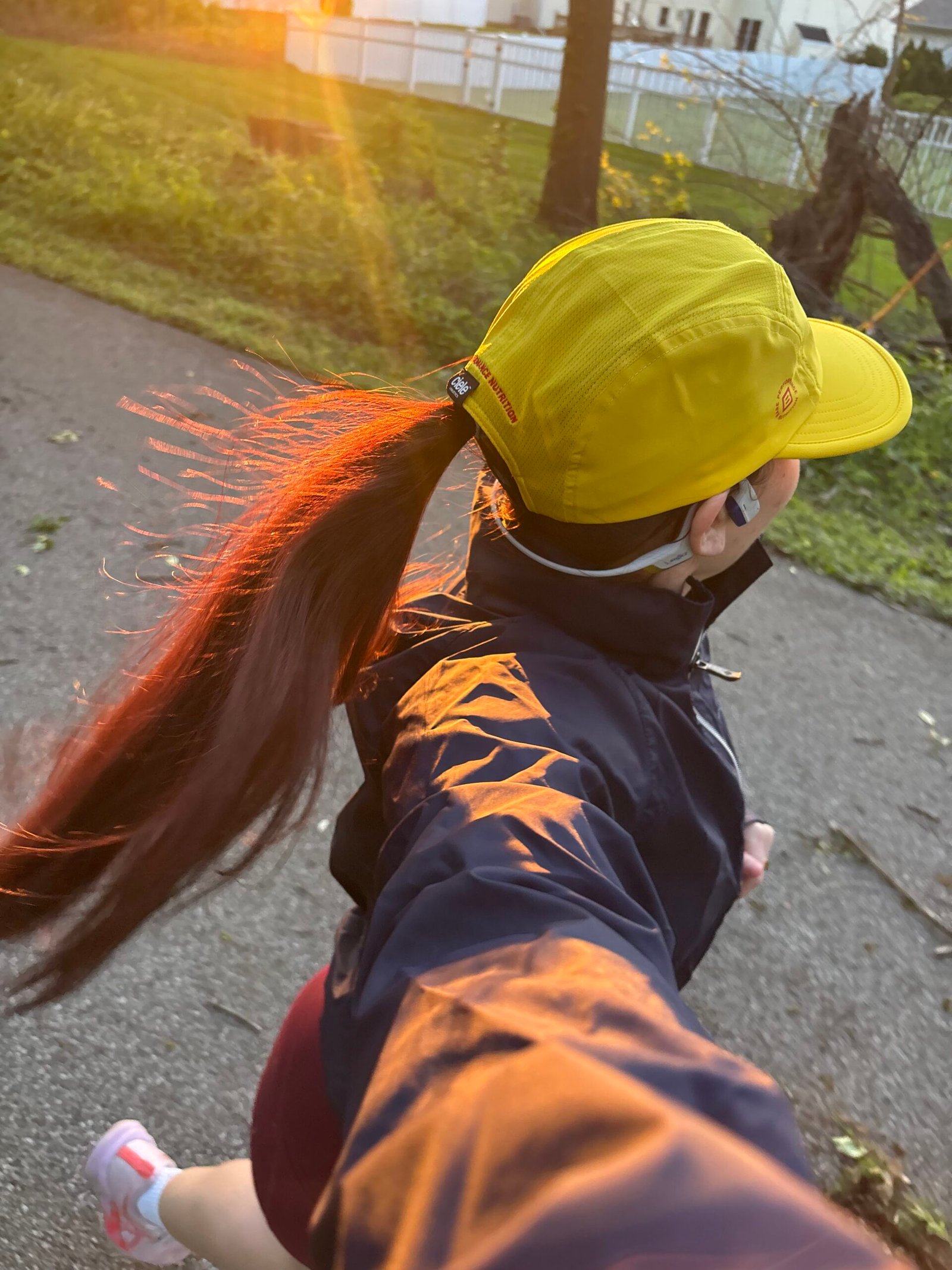 Running during half marathon training week 10 Tuesday easy run