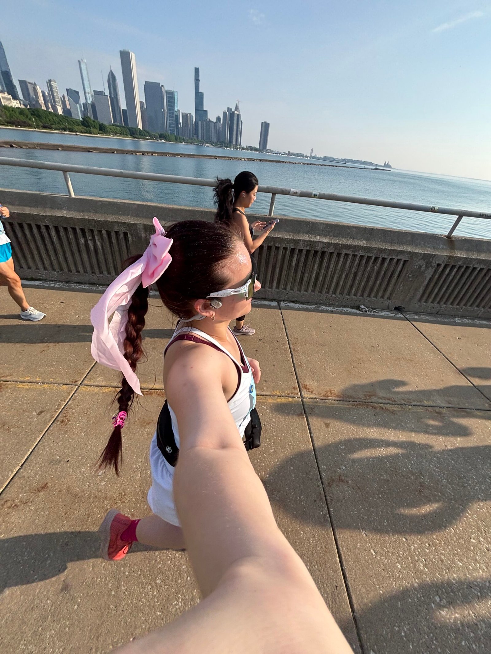 Breona running — calorie tracking while running