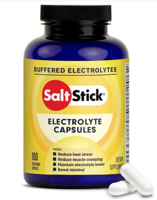 SaltStick Electrolyte Capsules with Vitamin D for running