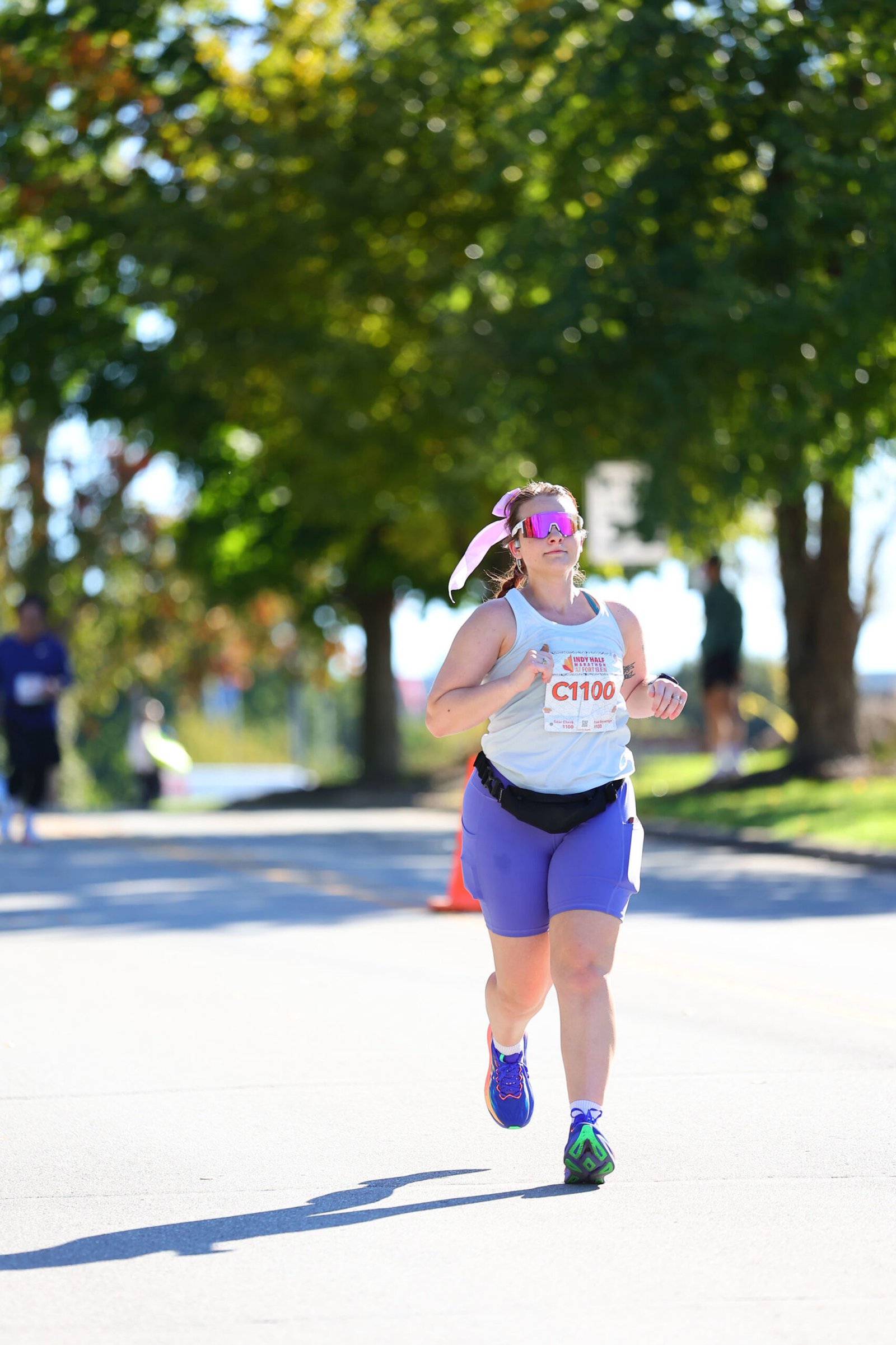 Running the Indy Half Marathon at Fort Ben
